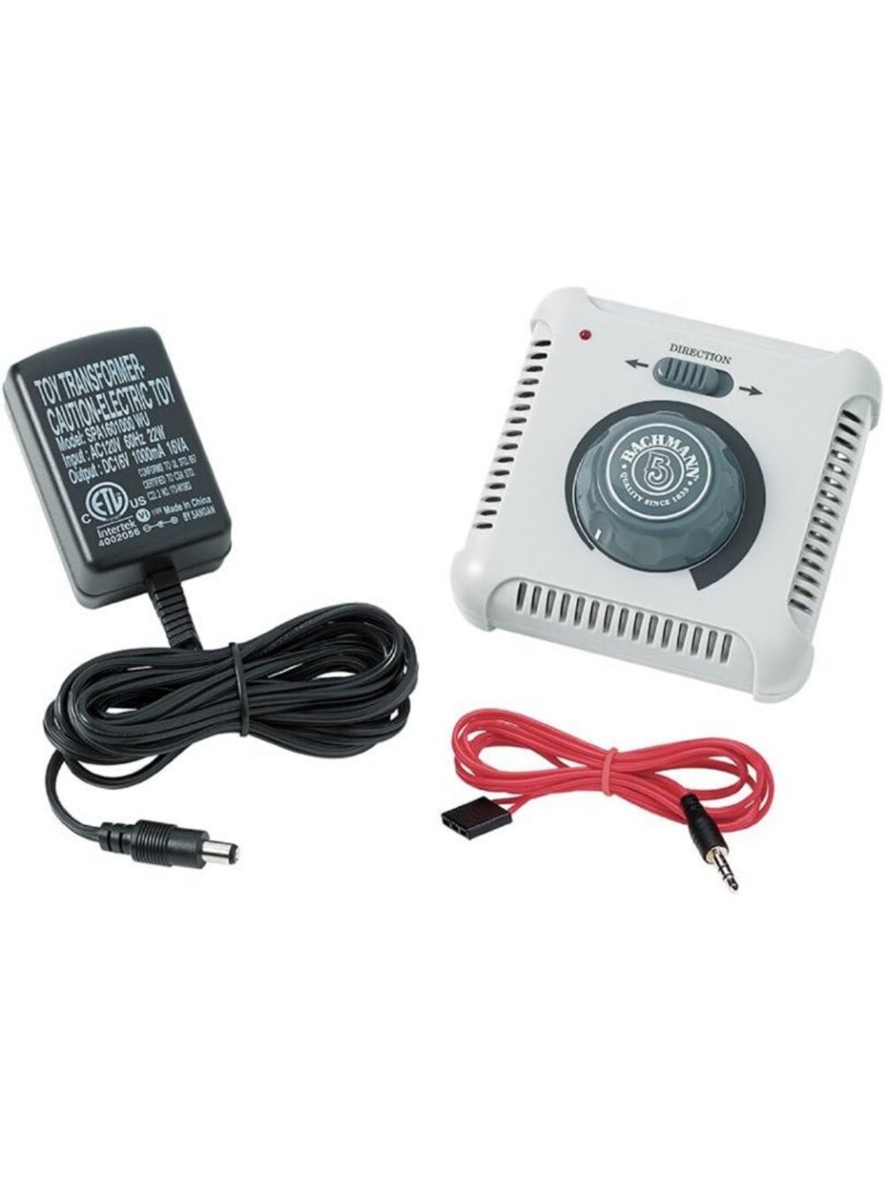 Power Pack with Speed Controller for N, HO, On3 Scale Model Trains - High